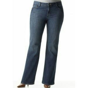 Tommy Hilfiger Womens Jeans Boot Cut Classic Rise